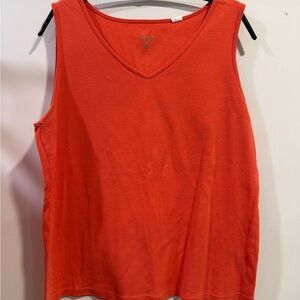 Chico's Vibrant Orange Tank Top